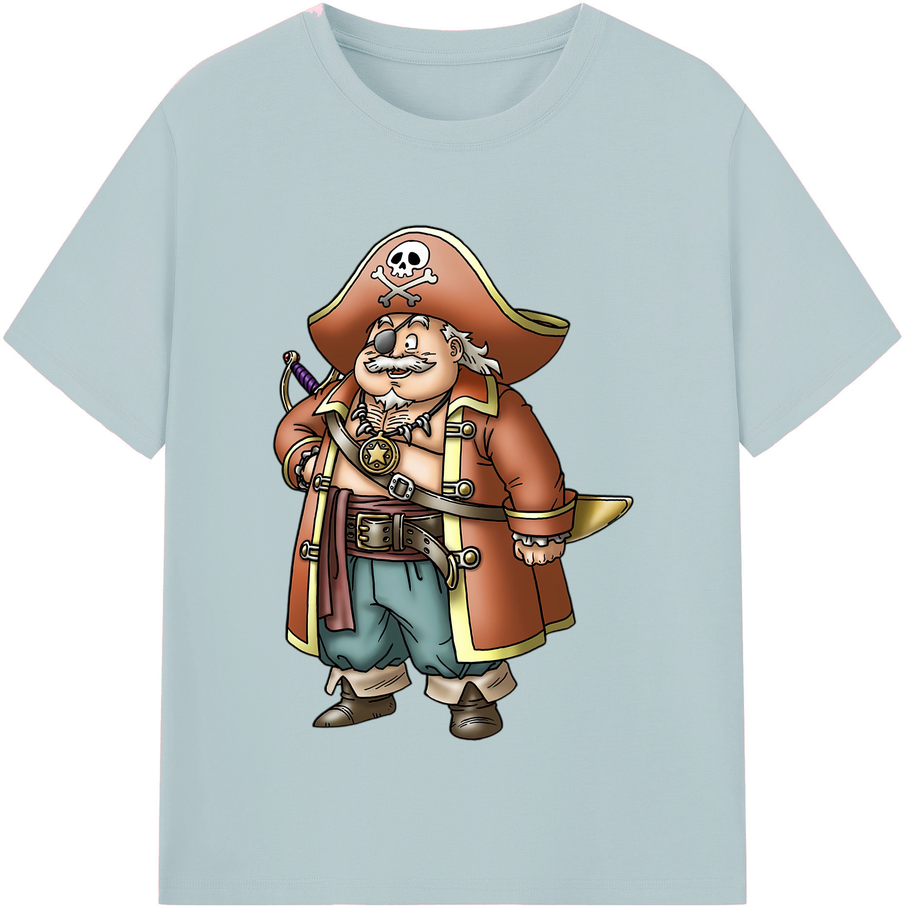 （画像用） ドラゴンクエスト Doragon Kuesuto Dragon Quest 綿100％半袖Tシャツ（フロントプリント）